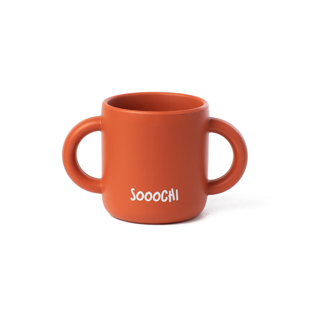 Rust Silicone Training Cup for Infants | Sooochi 